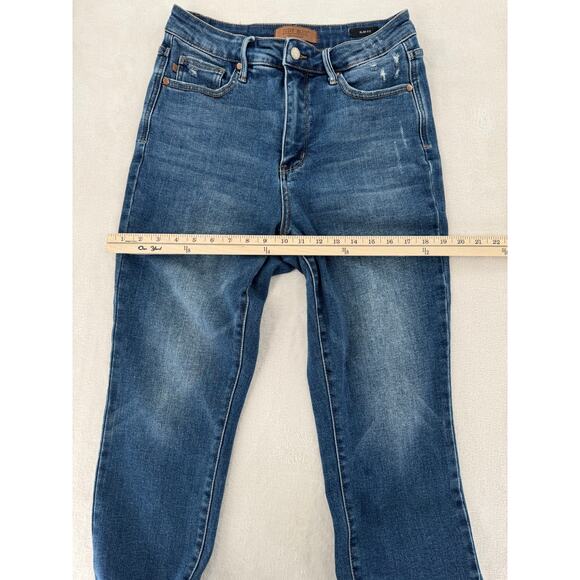 Judy Blue High Rise Slim Jeans Tummy Control 9 29 Johanna - Picture 11 of 12
